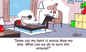 dog cartoon